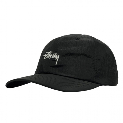 Boné Stussy Stock Metallic Low Pro Preto