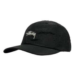 Boné Stussy Stock Metallic Low Pro Preto