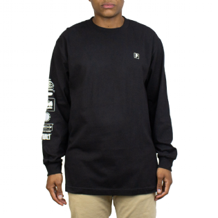 Camiseta Primitive Experience L/s Preto