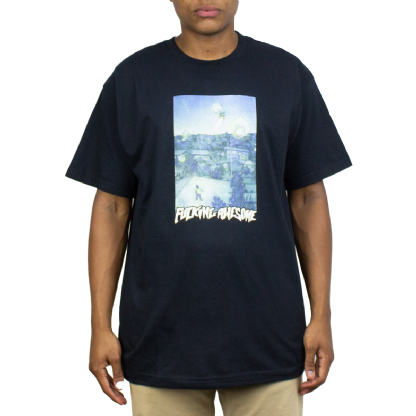Camiseta F.awesome Helicopter Preto