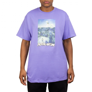 Camiseta F.awesome Helicopter Roxo