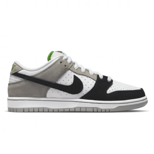 Tênis Nike Sb Dunk Low "chlorophyll" Preto/branco