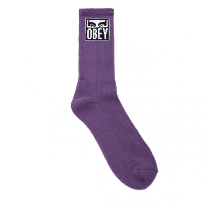 Meia Obey Eyes Icon Socks Roxo
