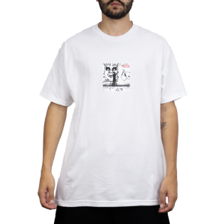 Camiseta Obey The Medium Is Branco