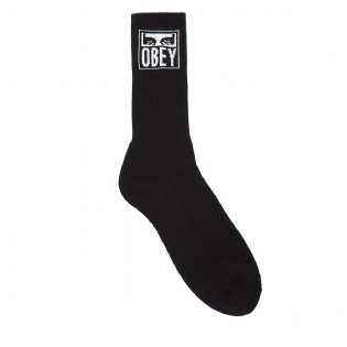 Meia Obey Eyes Icon Socks Preto