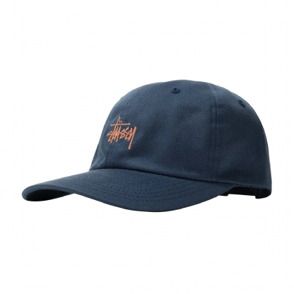 Boné Stussy Stock Low Pro Azul