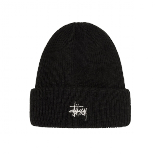 Gorro Stussy Basic Cuff Preto
