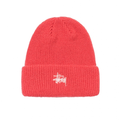 Gorro Stussy Basic Cuff Beanie Rosa