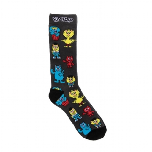 Meia Ripndip Nerm Street Preto