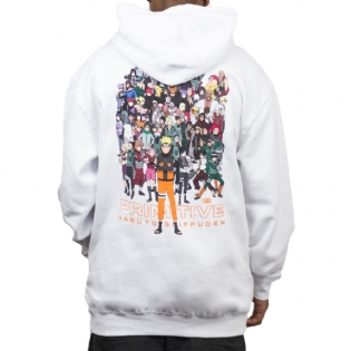 Moletom Primitive X Naruto Shippuden Shippuden Ii Branco