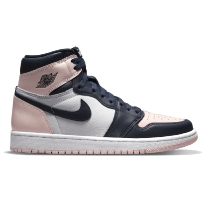 Tênis Nike Air Jordan 1 High Og Branco/rosa