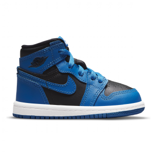 Tênis Nike Air Jordan 1 Retro High Og Preto/azul