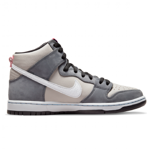 Tênis Nike Dunk High Premium Sb Cinza
