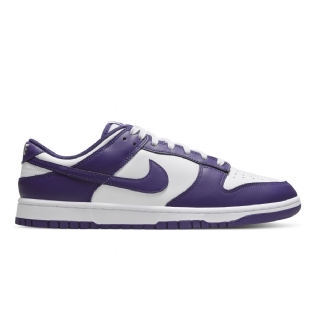 Tênis Nike Dunk Low Retro " Championship Court Purple" Branco/roxo