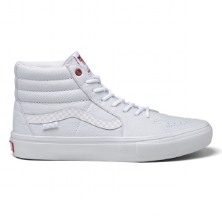 Tênis Vans Sk8 Hi X Lucas Xaparral Branco