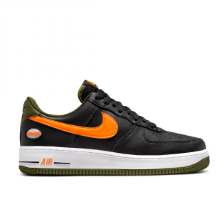 Tênis Nike Air Force 1 07 Lv8 Preto/laranja