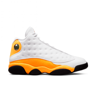 Tênis Nike Air Jordan 13 Retro Branco/amarelo