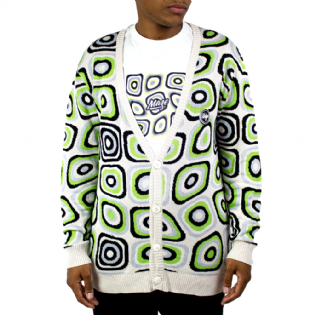 Casaco Maze Vintage  Cardigan Colorido