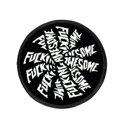 Tapete F.awesome Spiral Preto