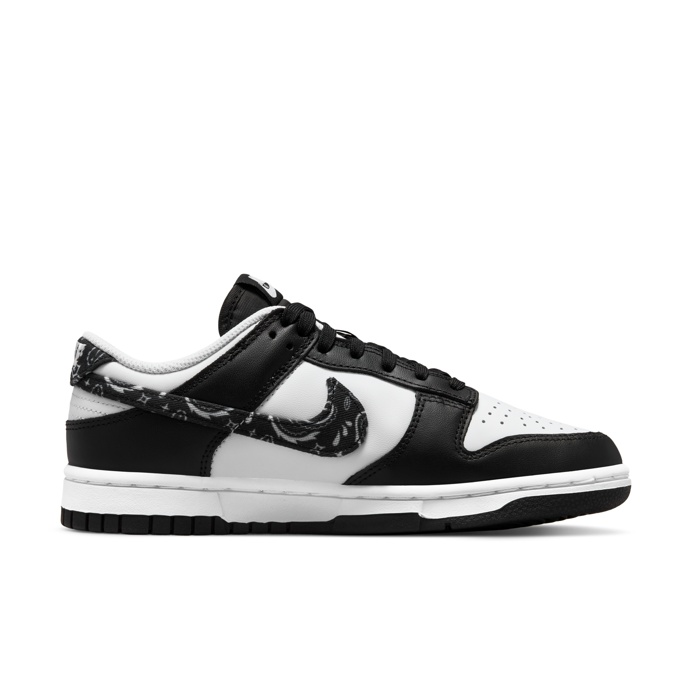 Tênis Nike Dunk Low Ess Paisley " Black " Preto/branco
