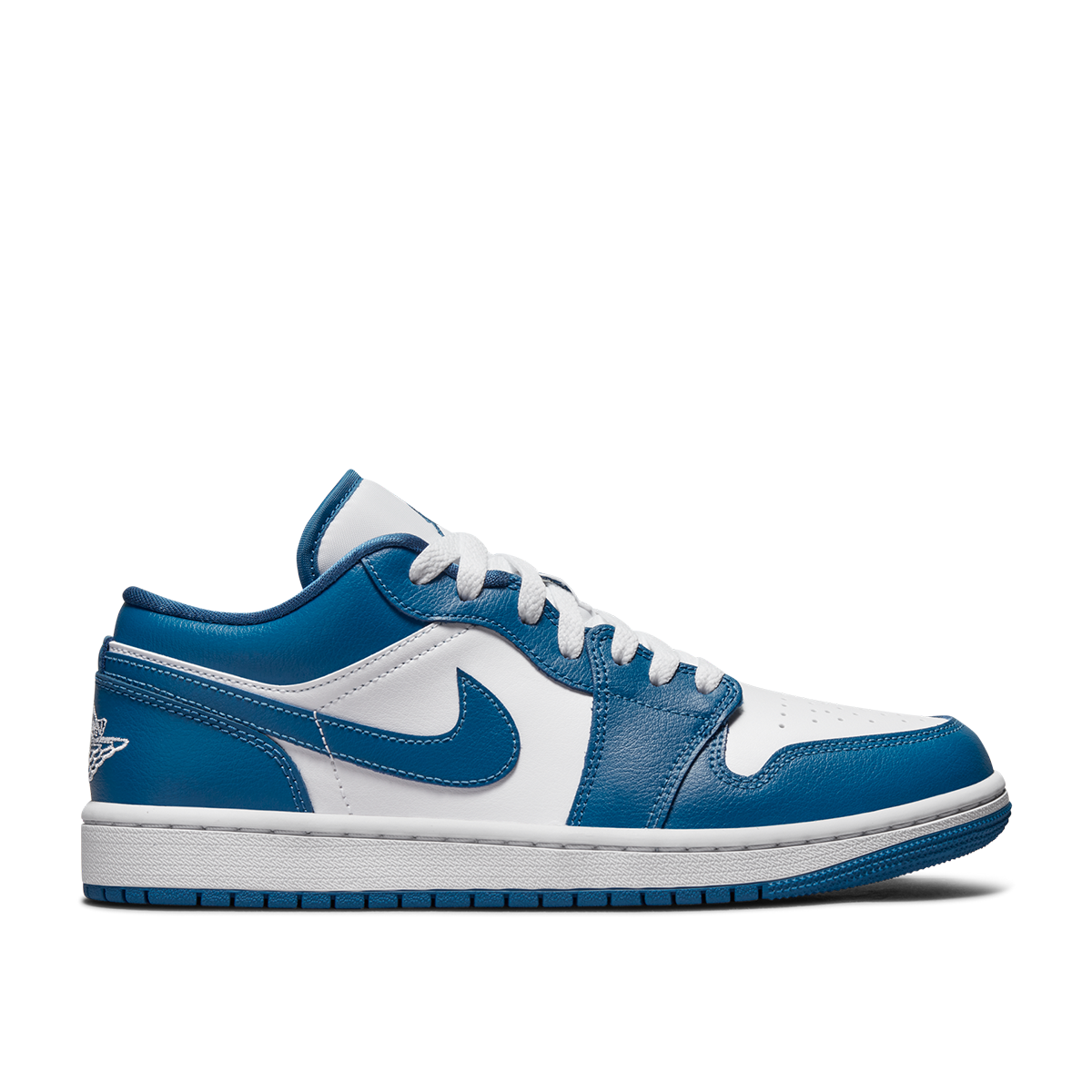 Tênis Nike Air Jordan 1 Low Re Branco/azul