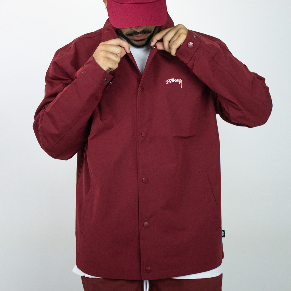 Jaqueta Stussy Classic Coach Vermelho