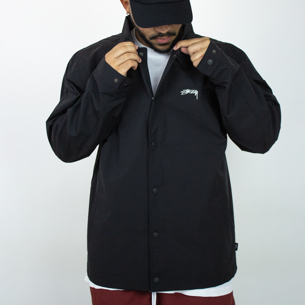 Jaqueta Stussy Classic Coach Preto