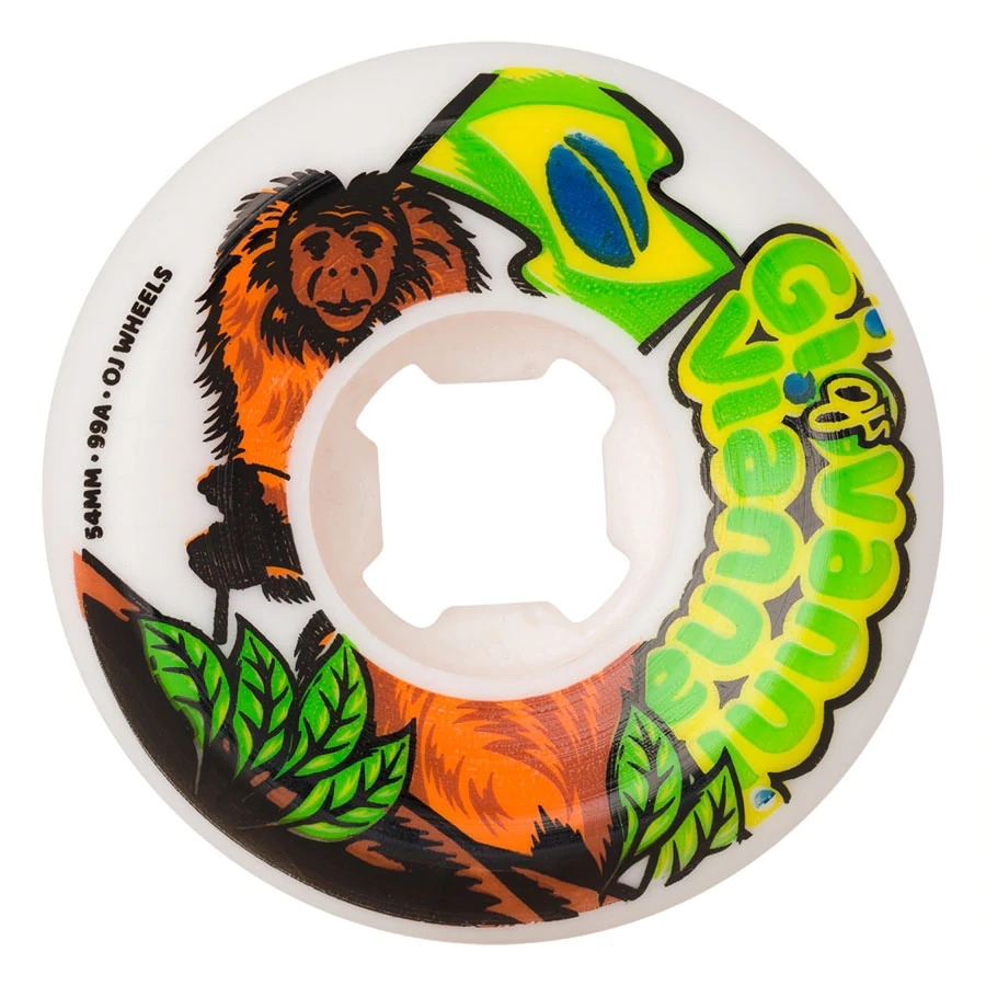 Roda Oj Wheels Giovanni Vianna 54mm 99a Estampado