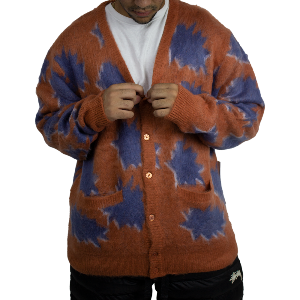 Cardigan Obey Crackle Colorido