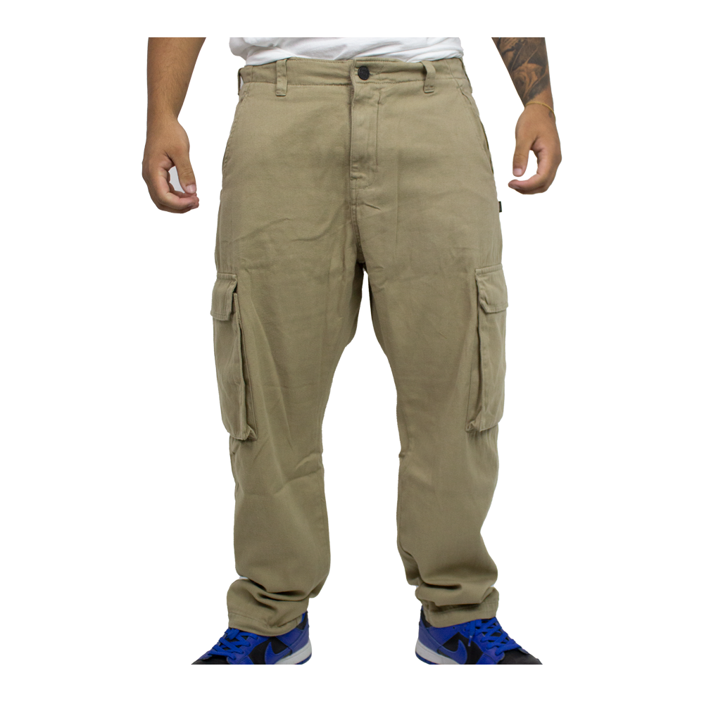 Calça Sarja Cargo Maze Bege
