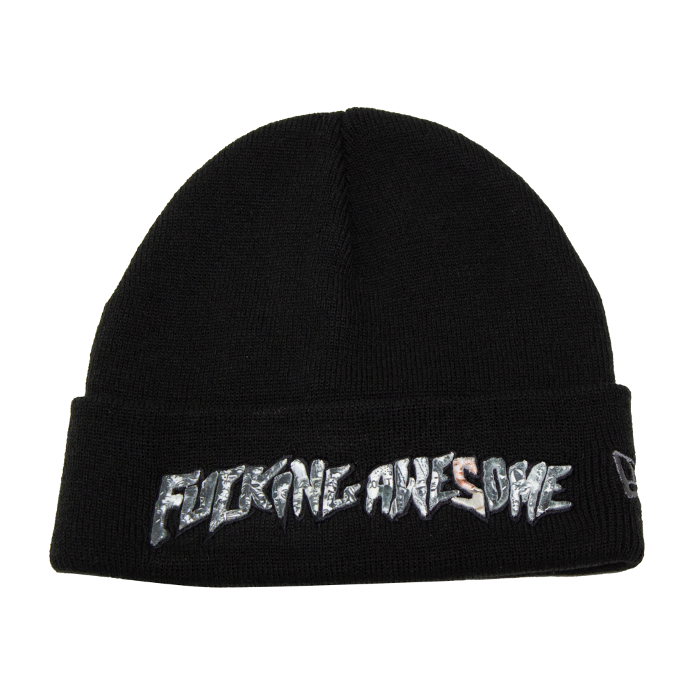 Gorro F.awesome We Never Sleep Preto