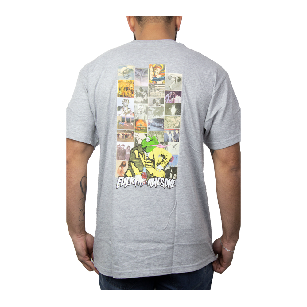 Camiseta F.awesome Frogman 2 Cinza