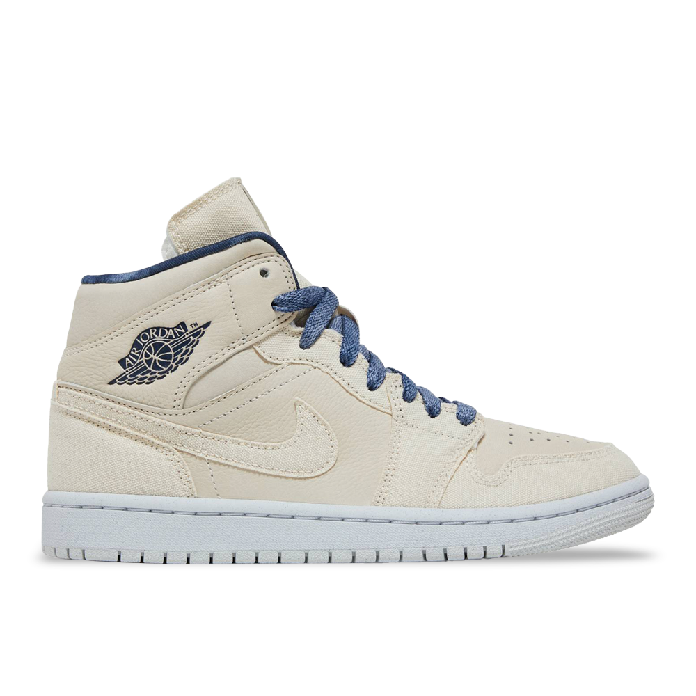 Tênis Nike Feminino Air Jordan 1 Mid Se " Sanddrift " Bege