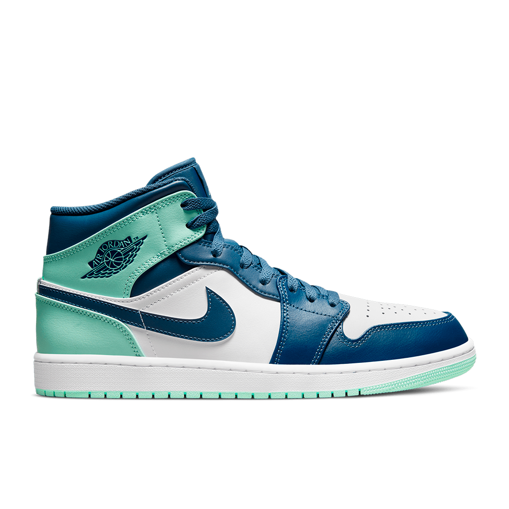 Tênis Nike Air Jordan 1 Mid Azul