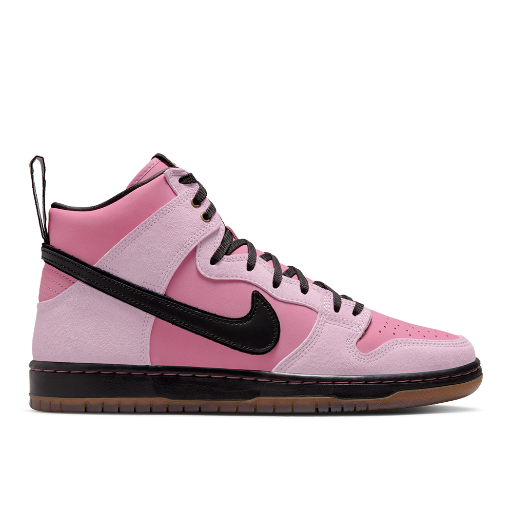 Tênis Nike Sb Dunk High Pro Qs " Kcdc " Rosa