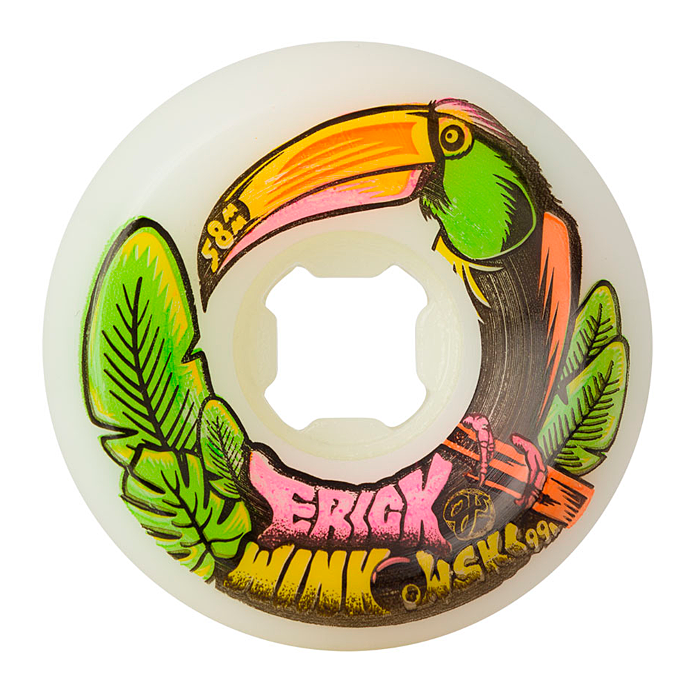 Roda Oj Wheels Tropics 58mm 99a Estampado