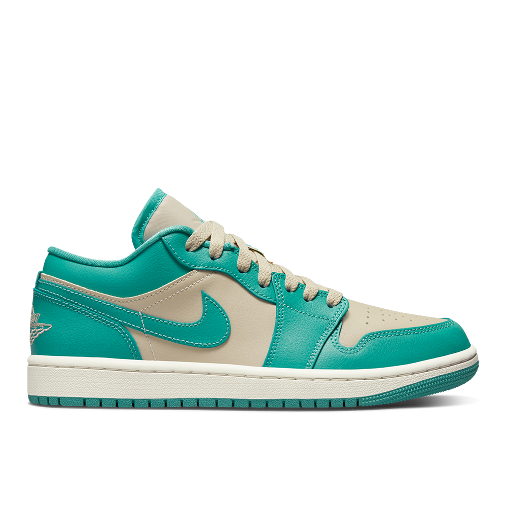 JORDAN BRAND WMNS￼ AIR JORDAN 1NIKEスニーカー Tênis Nike Wmns Air Jordan 1 Low Re Branco/verde