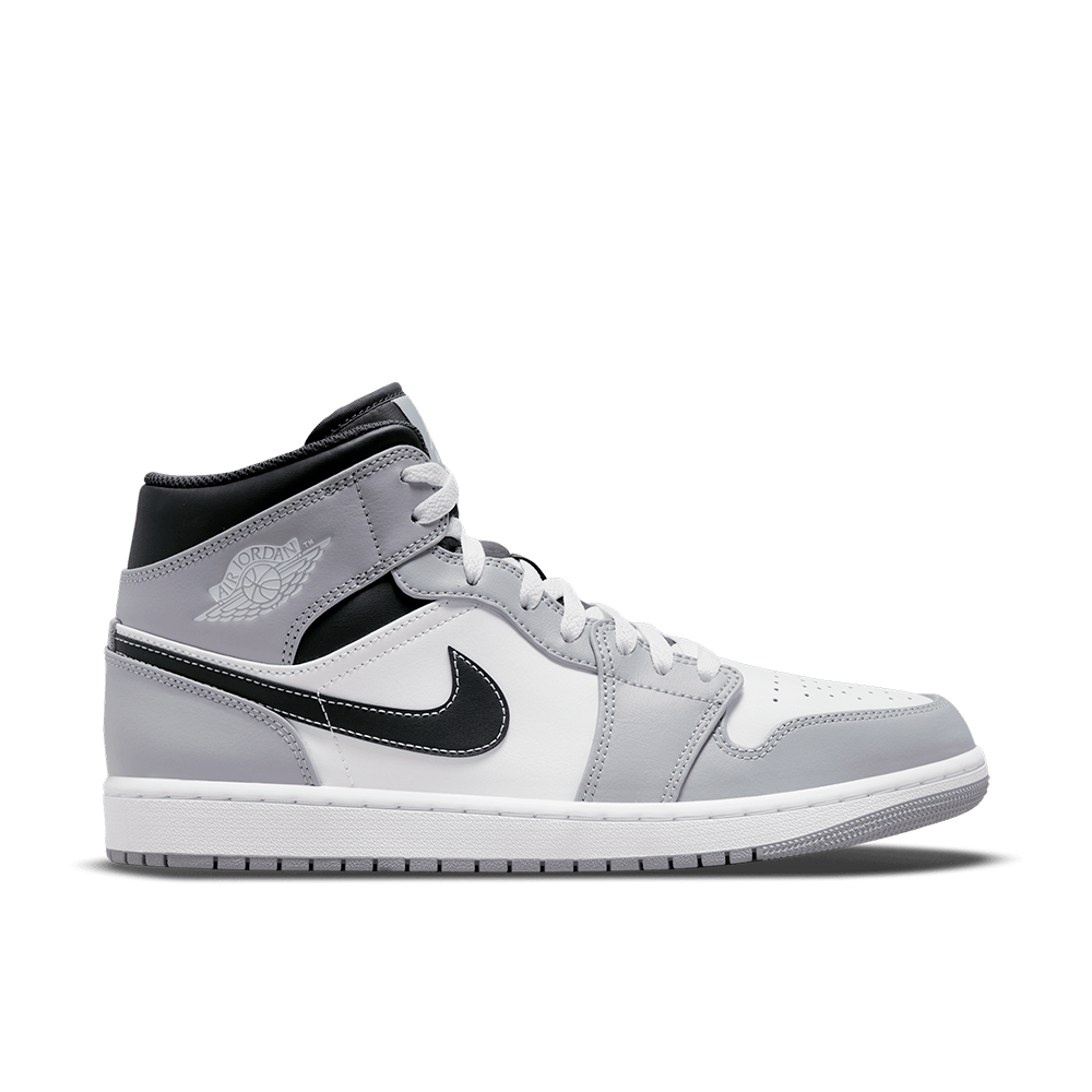Tênis Nike Air Jordan 1 Mid Cinza