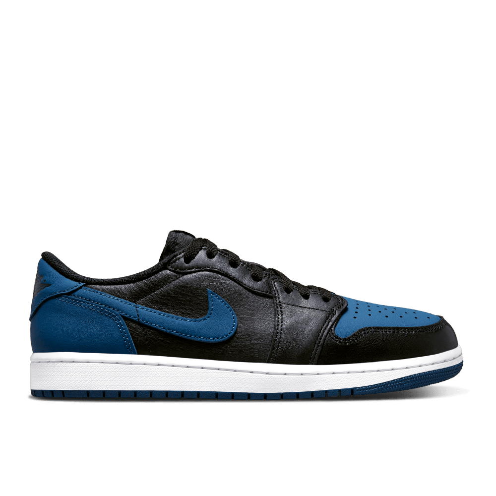 Tênis Nike Air Jordan 1 Low Og Preto/azul