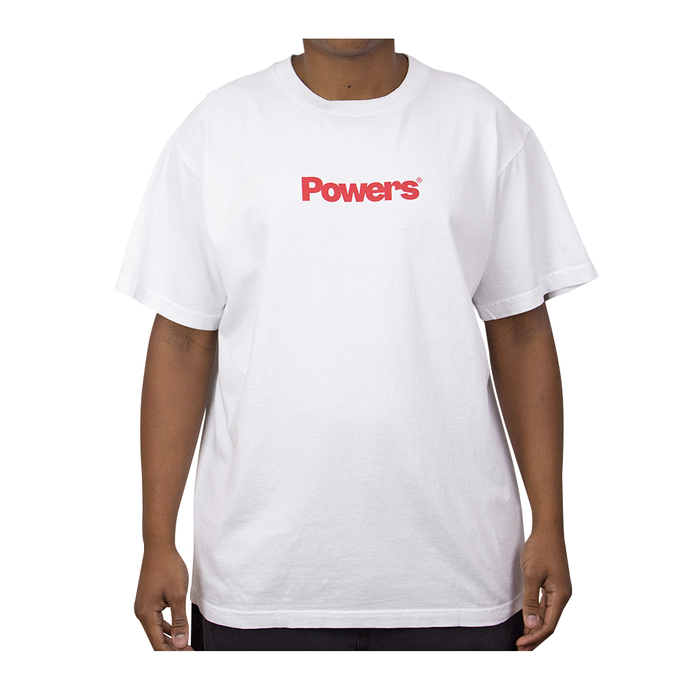 Camiseta Powers Logo Branco