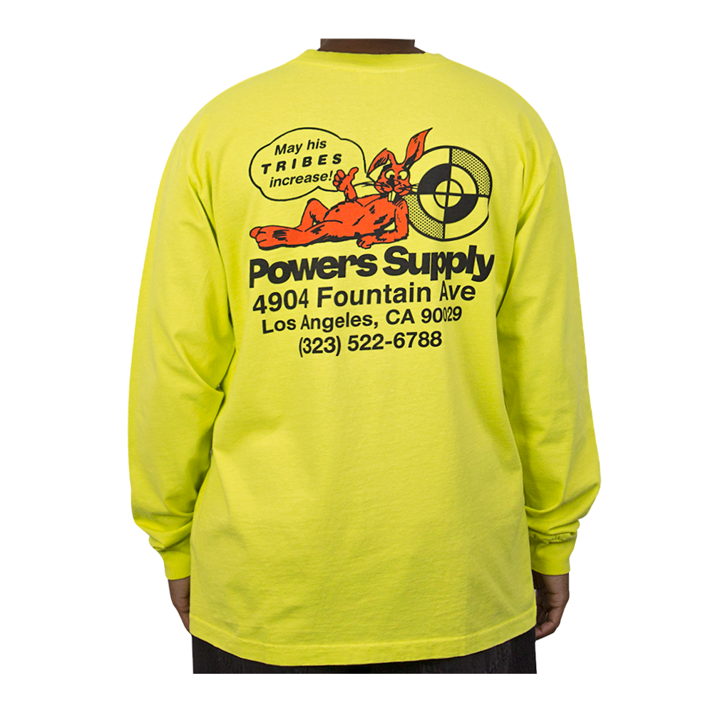 Camiseta Powers Shop Amarelo