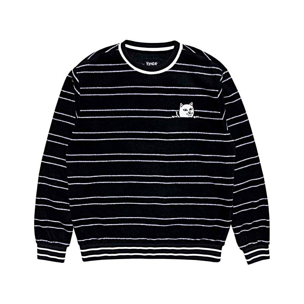Moletom Ripndip Peeking Nermal Preto