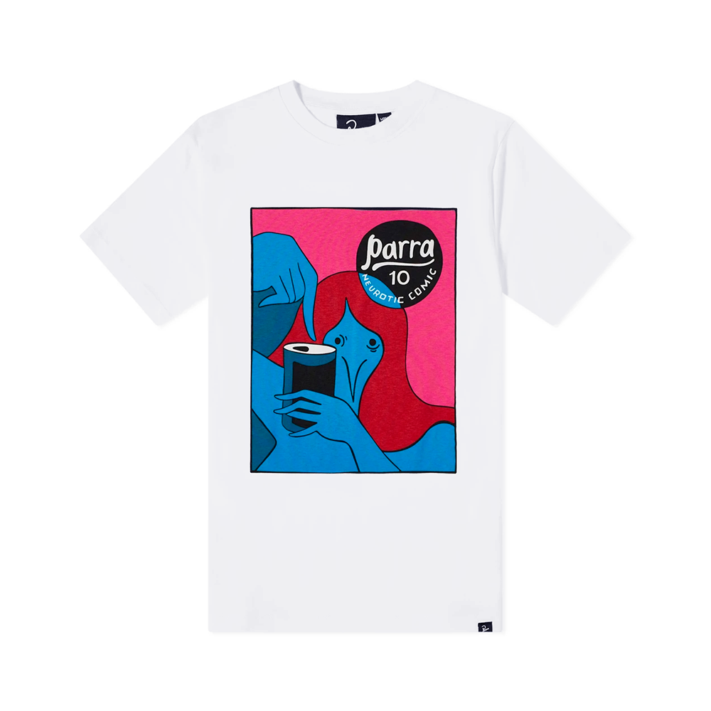 Camiseta Parra Neurotic Comic Branco