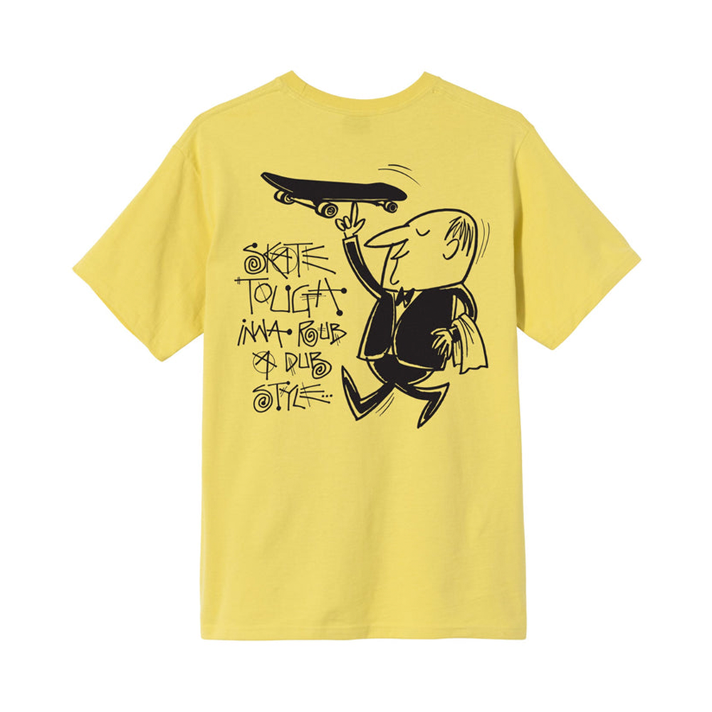Camiseta Stussy Waiter Amarelo