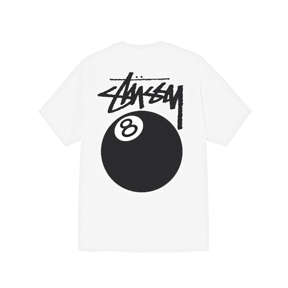 Camiseta Stussy 8 Ball Branco