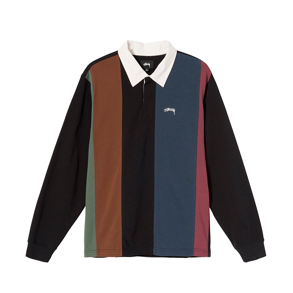 Camiseta Stussy Vert Stripe Ls Colorido
