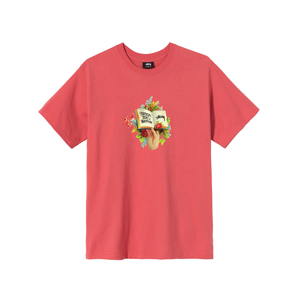 Camiseta Stussy Handbook Vermelho
