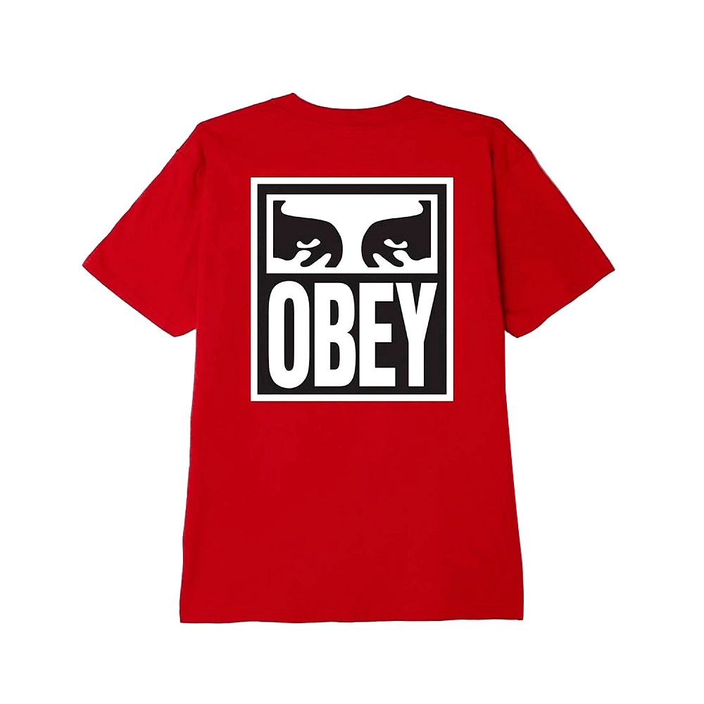 Camiseta Obey Eyes Icon 2 Vermelho