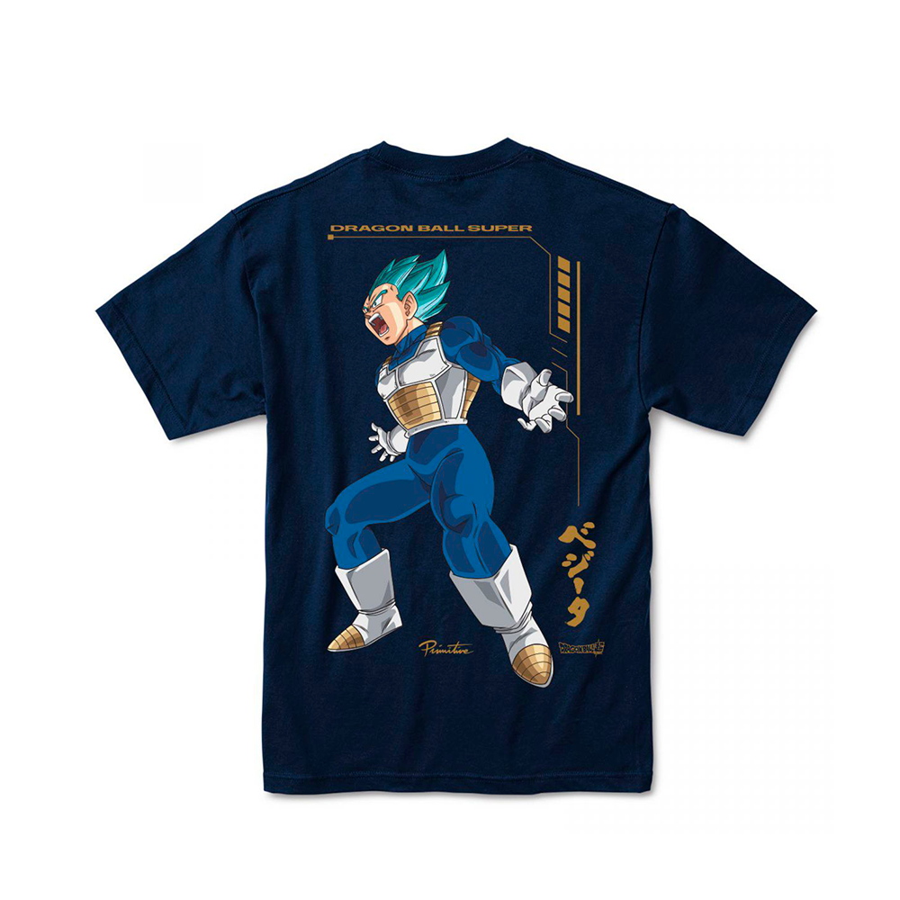Camiseta Primitive Vegeta Rage Azul