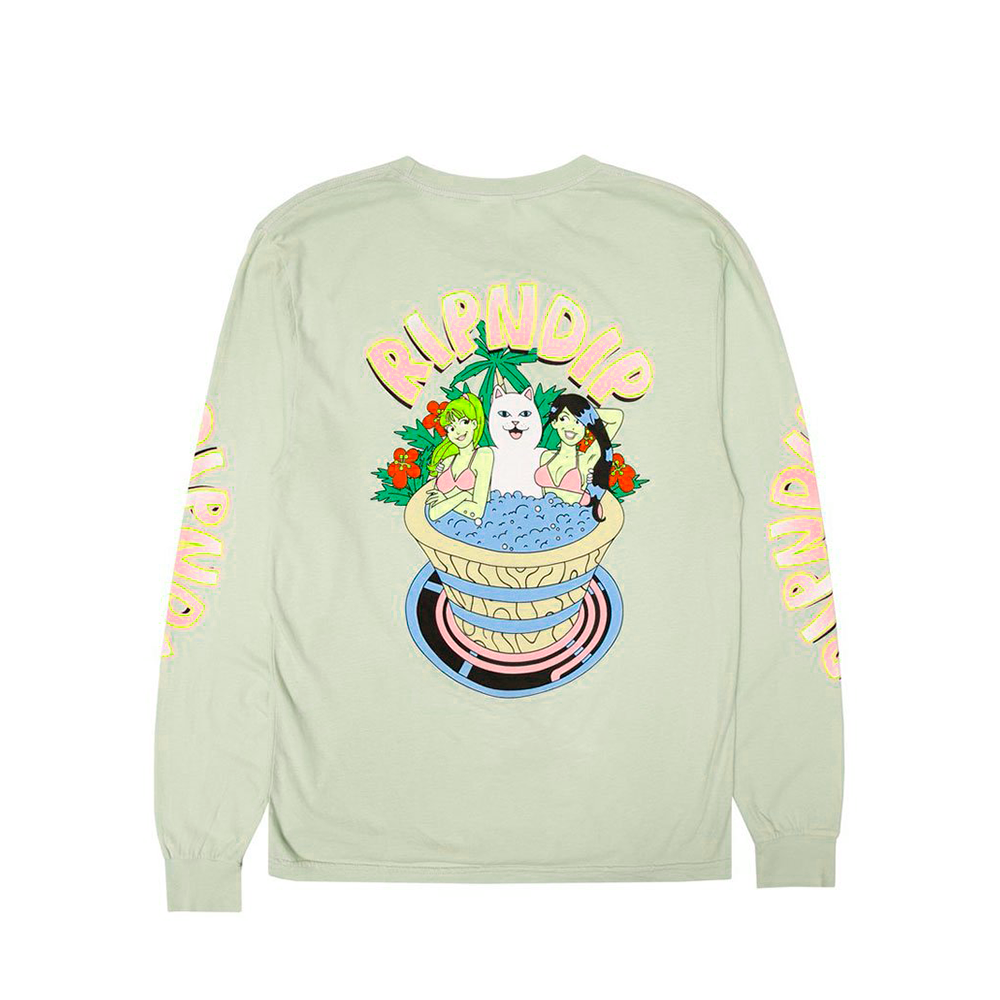 Camiseta Ripndip Hot Tub Verde